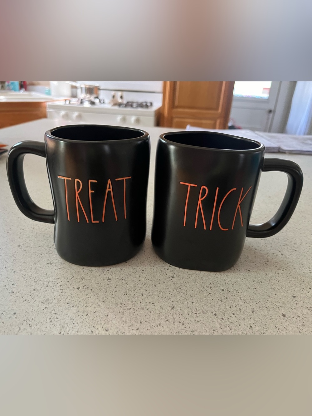Rae Dunn Artisan Collection Trick Treat Mug Set